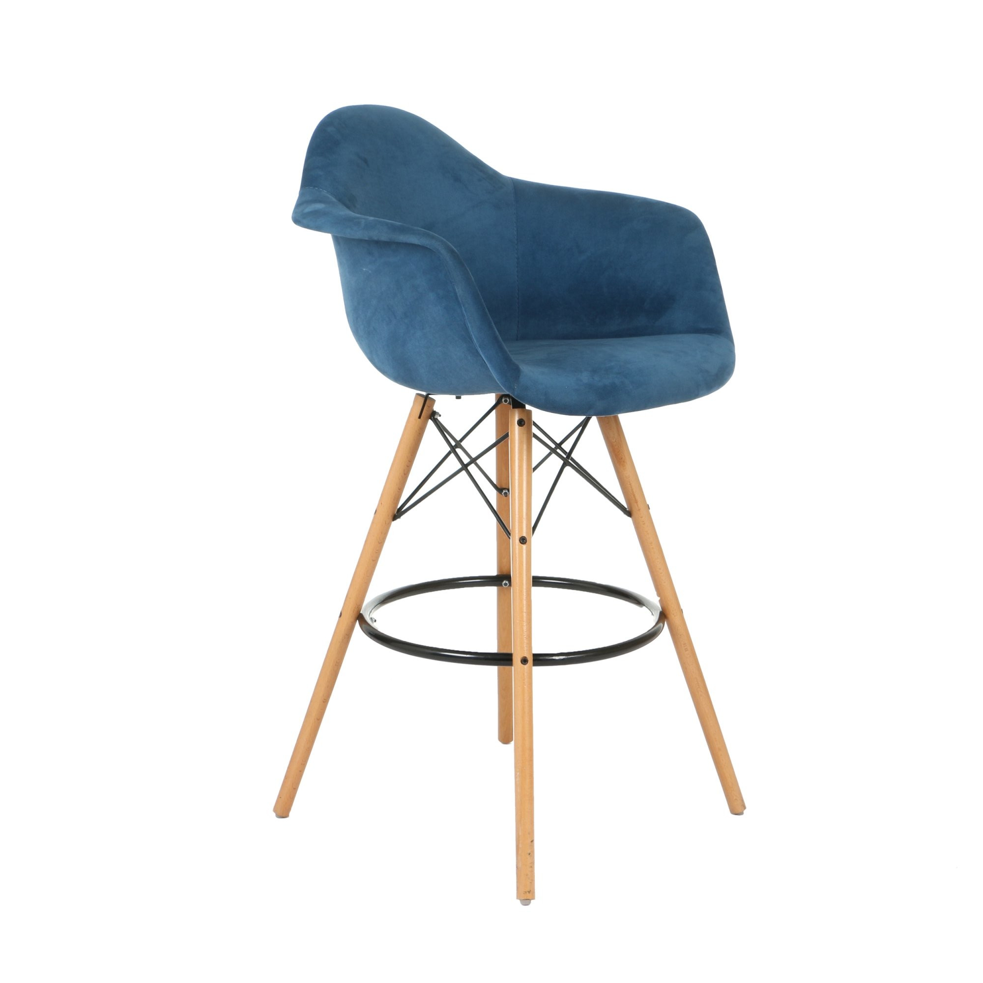 صندلی اپن پایه چوبی ایزی مدل ETW51-تشک‌دار